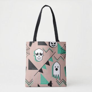 Bolsa Tote Padrão fantasma,padrão sem descontinuidades do tem