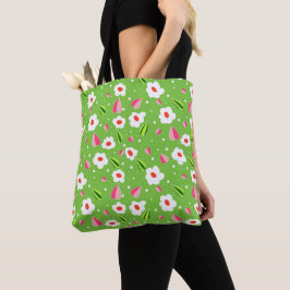 Bolsa Tote Padrão floral