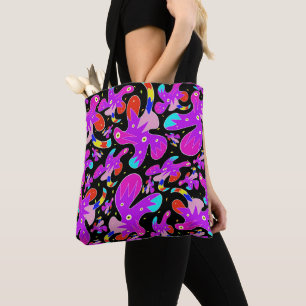 Bolsa Tote Padrão floral