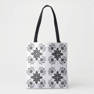 Bolsa Tote Padrão floral da vindima
