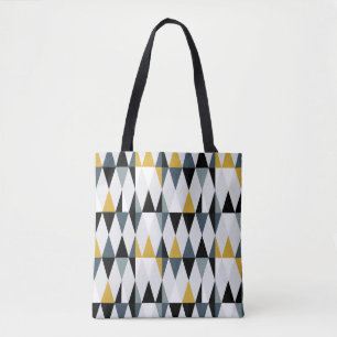 Bolsa Tote Padrão geométrico abstrato moderno sem costura c