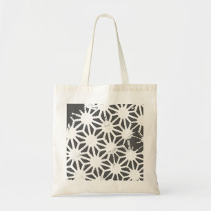 Bolsa Tote Padrão geométrico das cinzas de carvão