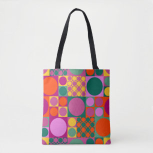 Bolsa Tote Padrão geométrico de fundo do abstrato sem costura