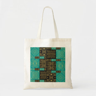 Bolsa Tote Padrão Geométrico Elegante Africano Tribal