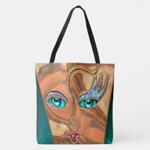 Bolsa Tote Padrão Girly Pintado Face