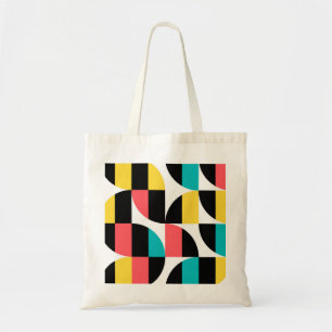 Bolsa Tote Padrão gráfico urbano, moderno, tenente, colorido