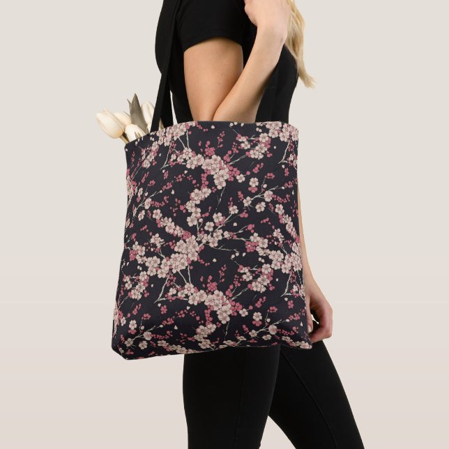 Bolsa Tote Padrão Japonês  (Close Up)