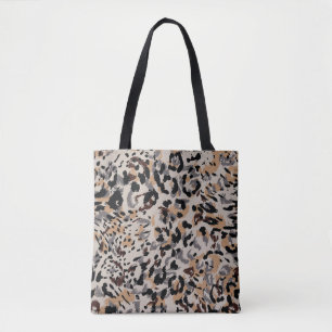 Bolsa Tote Padrão-leopardo, padrão-onça, pele de animais