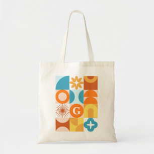 Bolsa Tote Padrão moderno do meio século