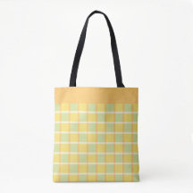 Padrão Moderno Xadrez Verde Amarelo Laranja