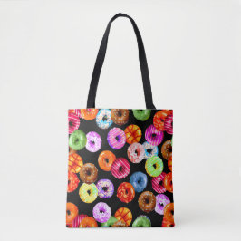 Bolsa Tote Padrão perfeito do Rosquinha + seu backgr. & ideia