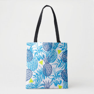 Bolsa Tote Padrão sem costura com motivo tropical