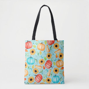 Bolsa Tote Padrão sem costura desenhado à mão de diferente