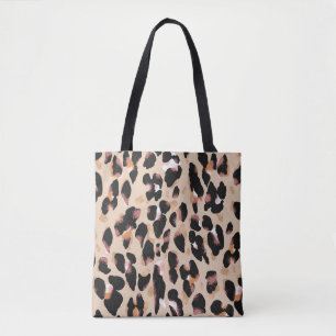Bolsa Tote Padrão sem falhas de impressão leopardo