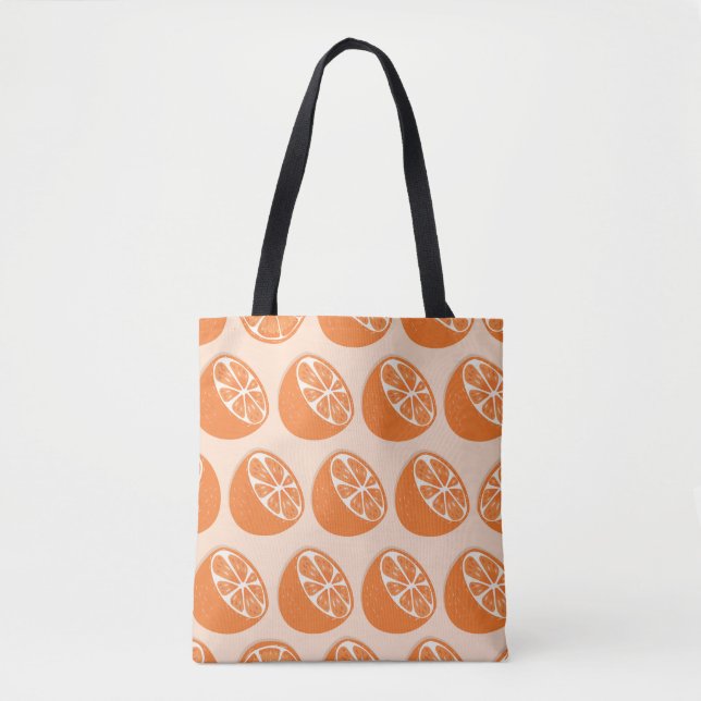Bolsa Tote Padrão sem fruta. (Frente)