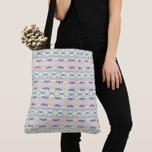 Bolsa Tote Padrão Trendy Southwestern Étnico Tribal