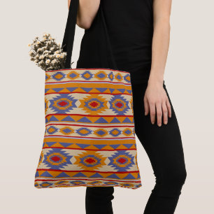 Bolsa Tote Padrão tribal do sudoeste