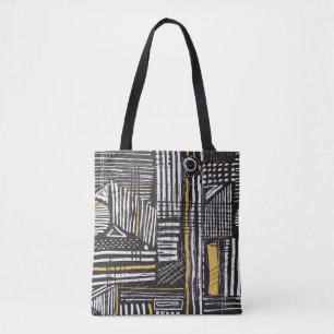 Bolsa Tote Padrão uniforme criativo de abstrato: design artís