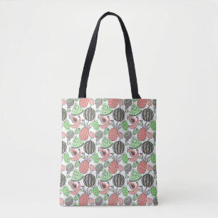 Bolsa Tote padrão uniforme de fruta padrão da superfície da