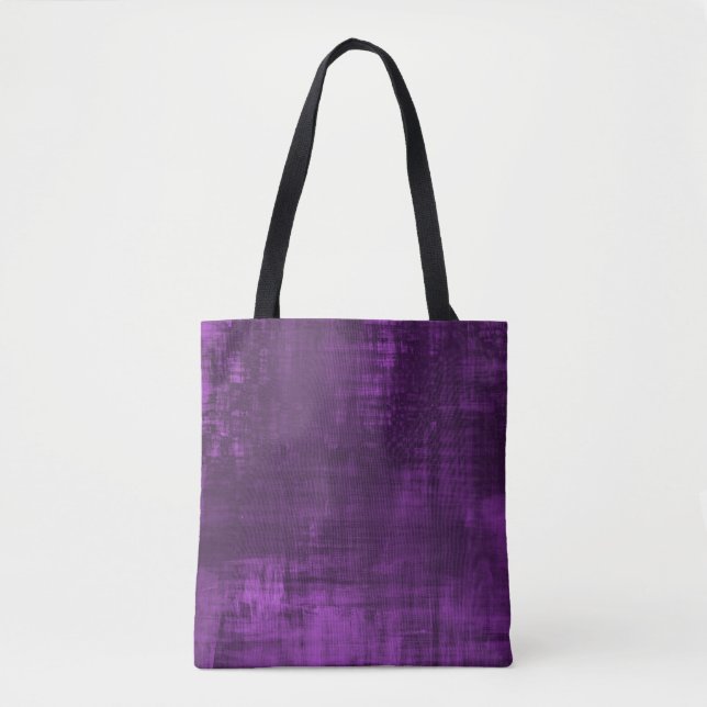 BOLSA TOTE PADRÃO VELVET PURPER (Frente)