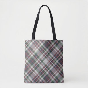 Bolsa Tote Padrão vintage multicolor tartan sem costura. Xadr