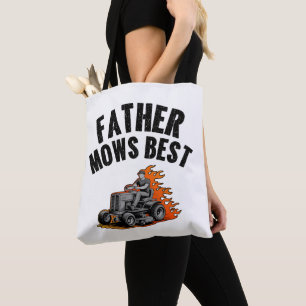 Bolsa Tote Padre Mows é o melhor Pai de fogo ardiloso que arr