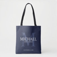 Padrinhos de casamento Personalizados Azul Marinho