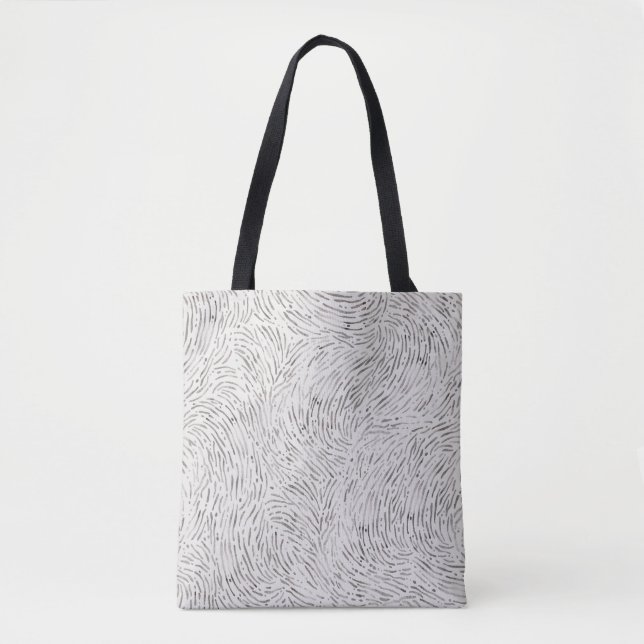 Bolsa Tote Padrões da Pele Selvagem Animal (Frente)