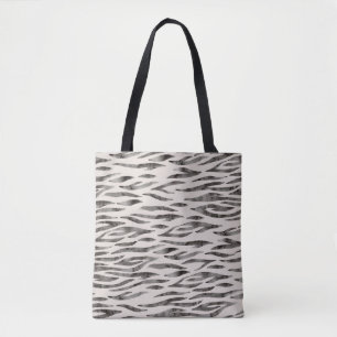 Bolsa Tote Padrões da Pele Selvagem de Animais Tiger