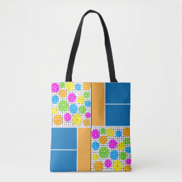 Bolsa Tote Padrões De Batedeira Em Cima