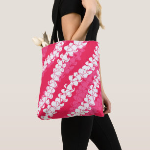 Bolsa Tote Padrões de impressão de aloha de Puakenikeni