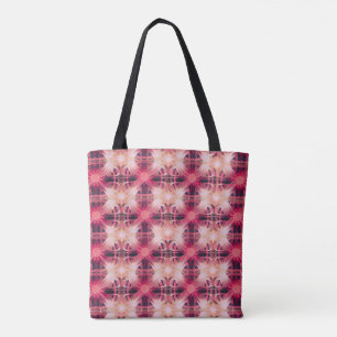 Bolsa Tote Padrões rosa de luz