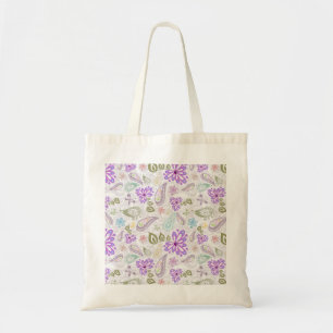 Bolsa Tote Padrões xadrez pastel fofos