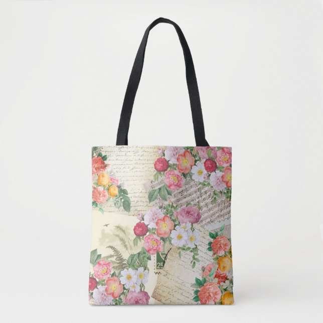 Bolsa Tote Página Diário Lixo (Frente)