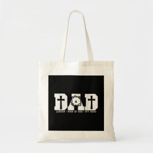 Bolsa Tote Pai abençoado Papai Cruz Cristão Religioso Pai