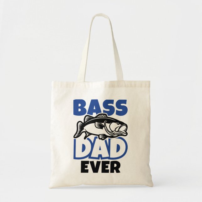 Bolsa Tote Pai Bass Nunca (Frente)