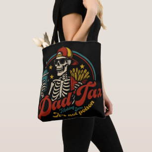 Bolsa Tote Pai certeza de que não é esqueleto venenoso