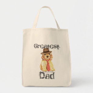 Bolsa Tote Pai de Coração de Cocker Spaniel