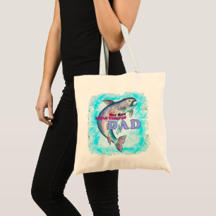 Bolsa Tote Pai de Pesca de Campeão