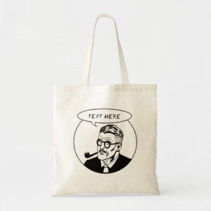 Bolsa Tote Pai Diz "Personalizar Texto"
