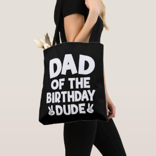 Bolsa Tote Pai do Cara do Aniversário Casual Piada de Anivers