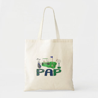 Bolsa Tote Pai Do Menino De Aniversário Buraco Em Um Golfe Es