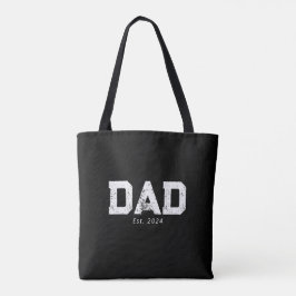 Bolsa Tote Pai Estabelecido Novo Presente de Pai