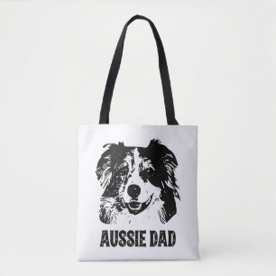 Bolsa Tote Pai Mens Aussie - Pai de Cachorro Australiano
