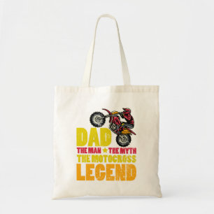 Bolsa Tote Pai O Homem O Mito A Lenda Do Motocross