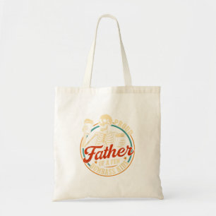 Bolsa Tote Pai Orgulhoso De Alguns Filhos Loucos Esqueleto Pa
