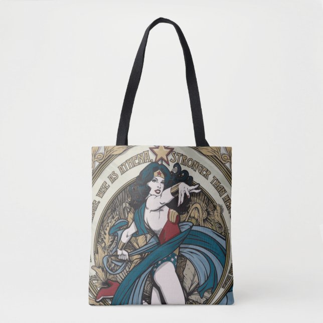 Bolsa Tote Painel Wonder Art Nouveau (Frente)
