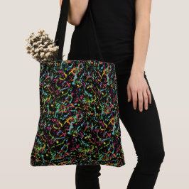 Bolsa Tote Paint Splatter
