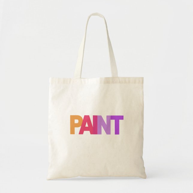 Bolsa Tote Paint Tote Bag (Frente)