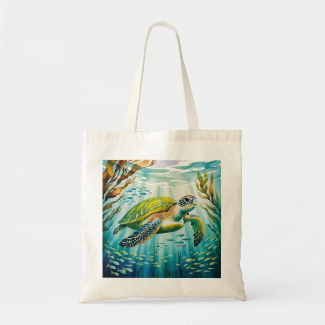 Bolsa Tote Painted Turtle (Frente)
